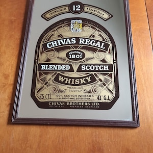 Chivas Regal Mirror - Etsy