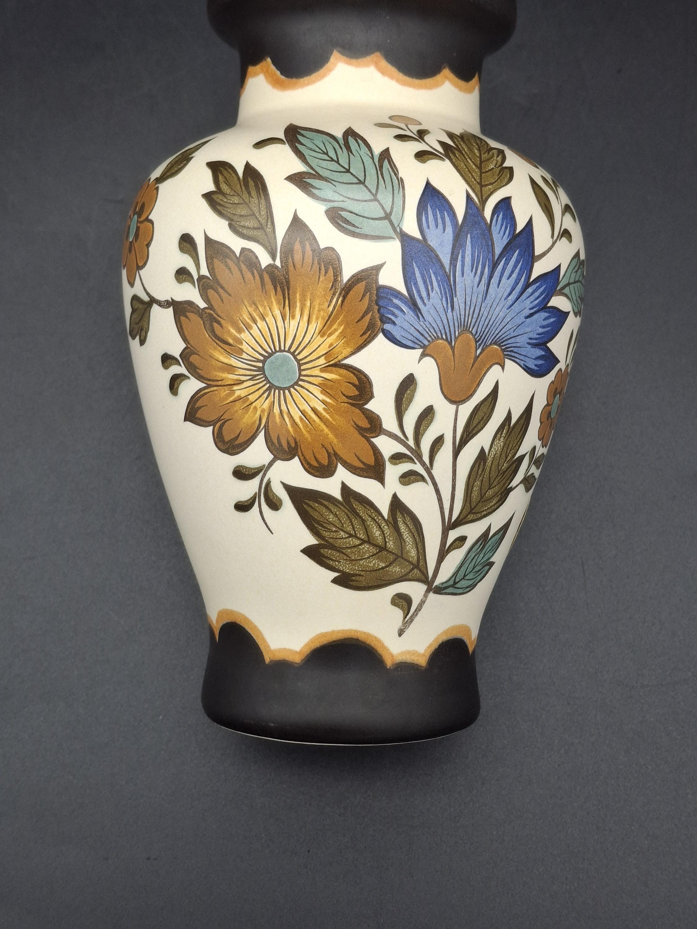 オランダ産ゴーダ フローラ 花瓶 オランダ ケラミーク - Etsy 日本