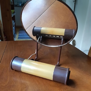 Philips shaving mirror with lamp