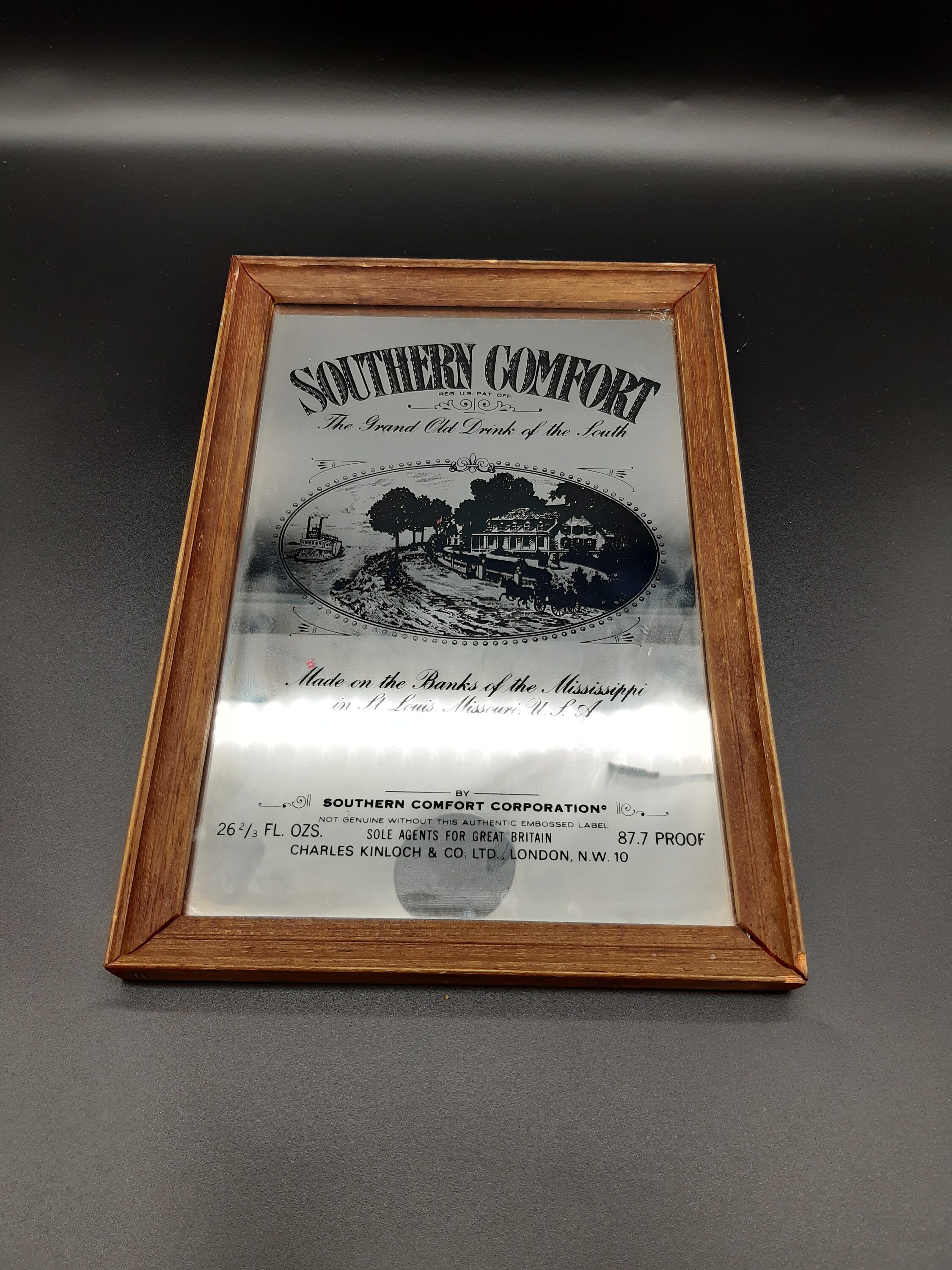 Advertising Mirror Southern Comfort - Etsy