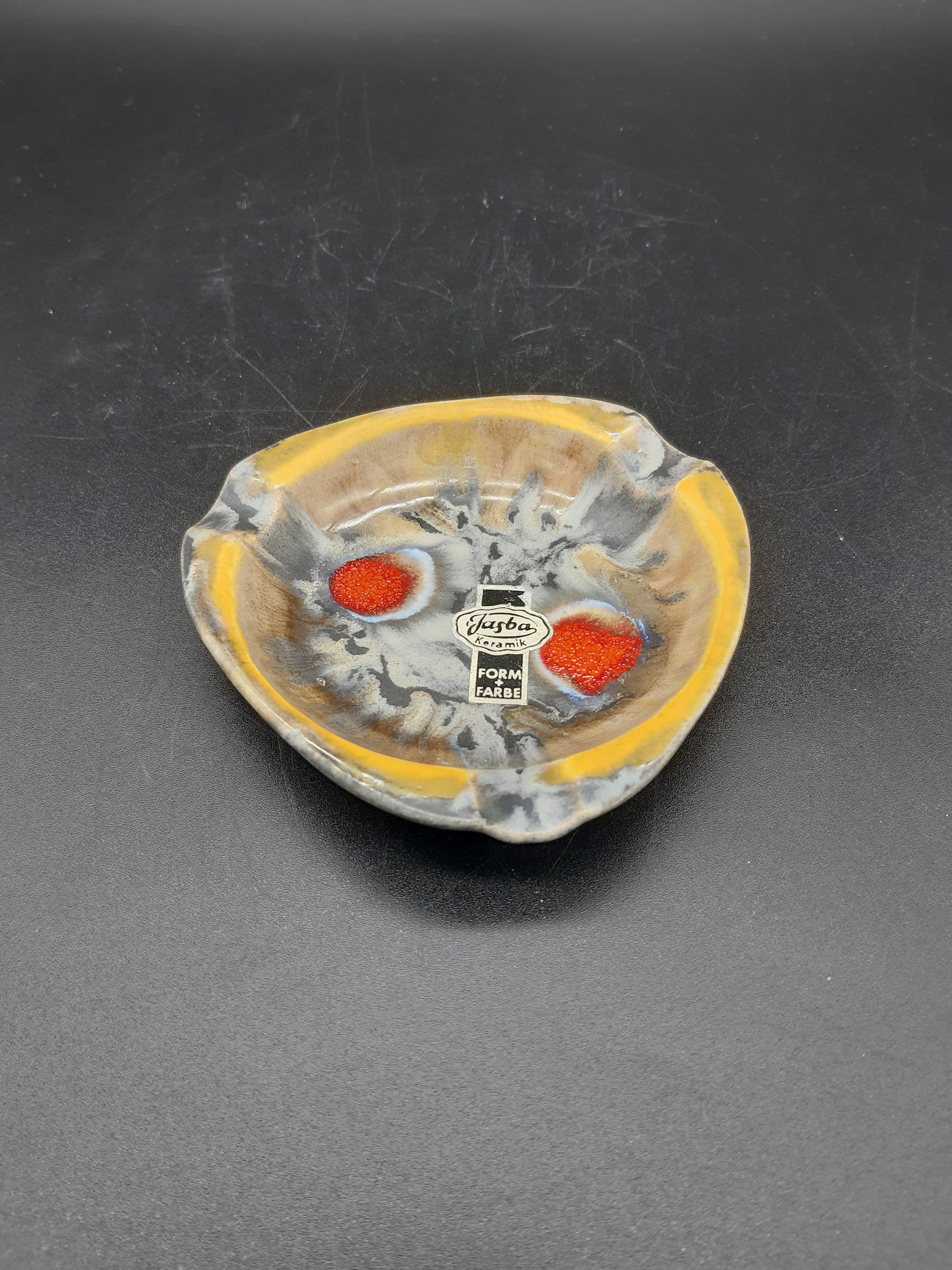 Mid Century Germany Jasba Ceramic Ashtray 429 - Etsy