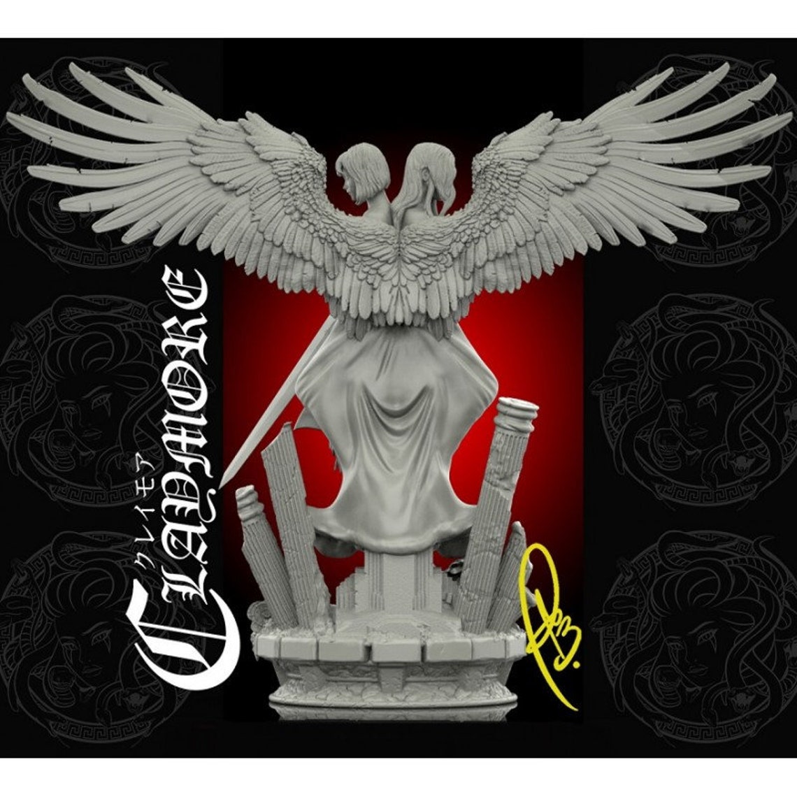 claymore statue