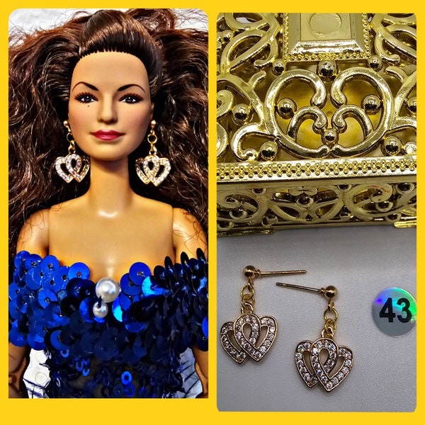 NEU# Traumhaft# Schön# Barbie# Schmuck# Jewelry# Funkeln# gold# Sammler#