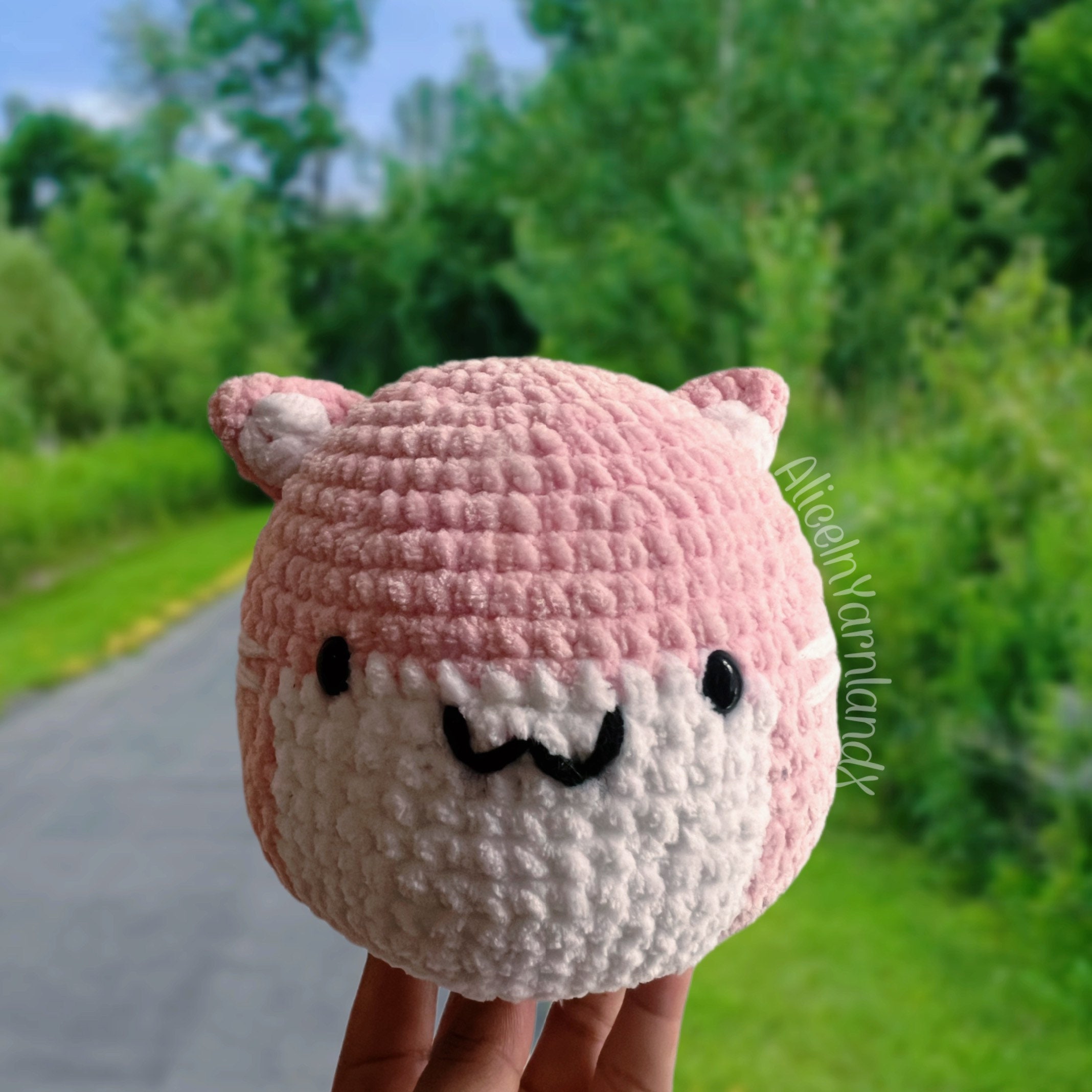 Cat Crochet Plush | Handmade | Soft Amigurumi Toy | kawaii | Gift | Decoration | Cute