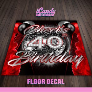 Custom Floor Decal, floor sticker, sticker, floor wrap, decal, dance floor wrap, dance floor decal