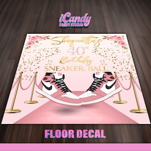 Custom Floor Decal, floor sticker, sticker, floor wrap, decal, dance floor wrap, dance floor decal