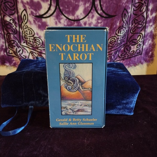 The Enochian Tarot by Gerald and Betty Shueler First Edition