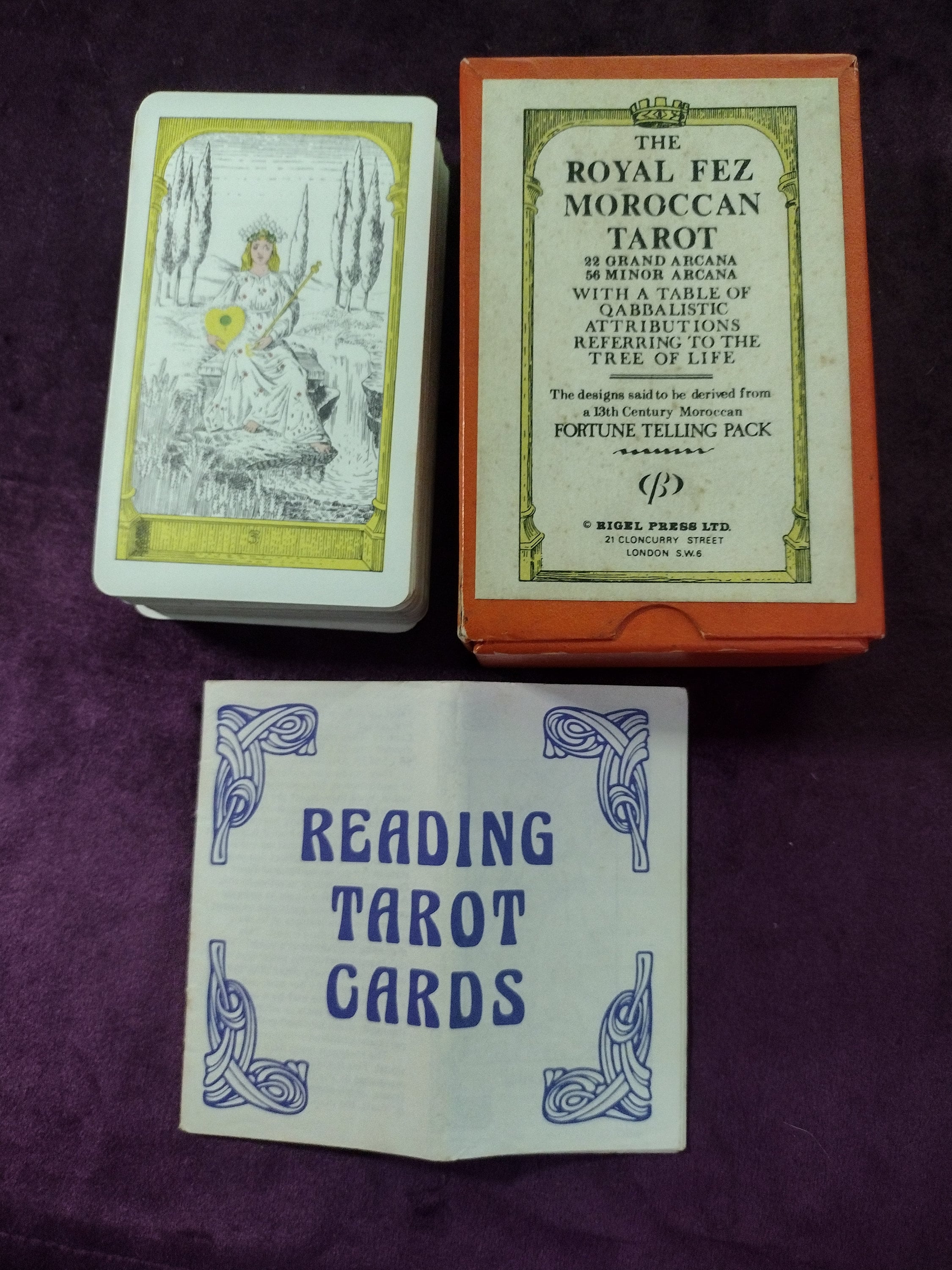 The Royal Fez Moroccan Tarot - Etsy