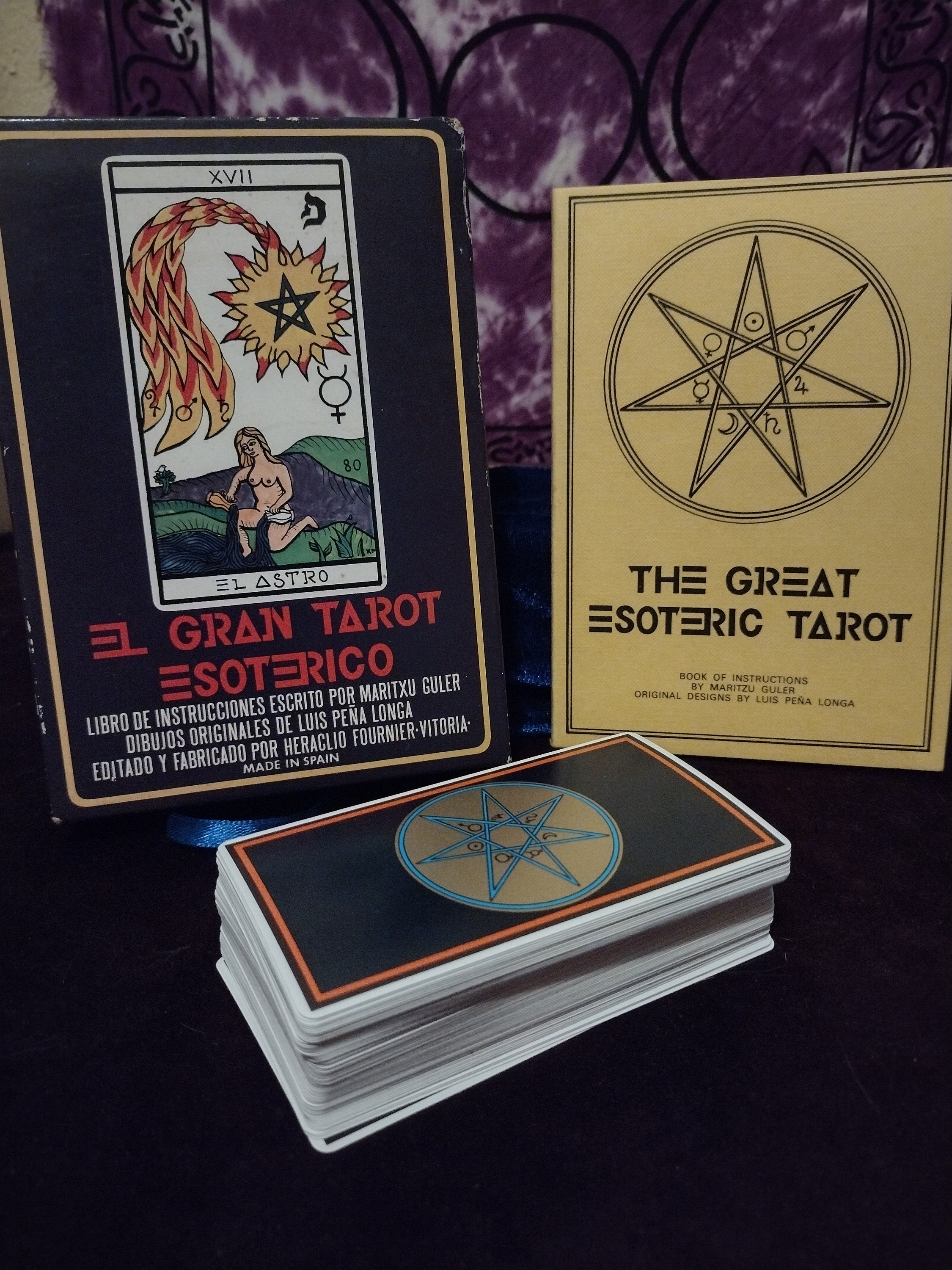 El Gran Tarot Esoterico With Book - Etsy