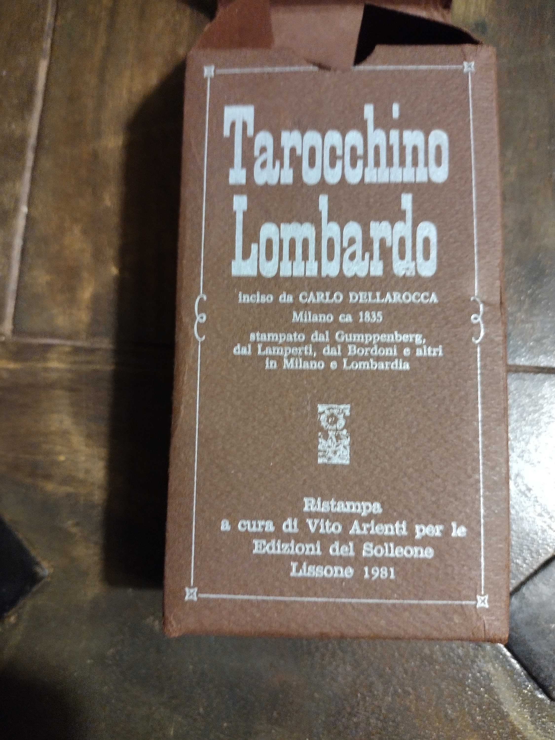 Tarocchino Lombardo Vito Arienti 1981 Limited Edition - Etsy Tarocchino Lombardo Vito Arienti 1981 Limited Edition - Etsy