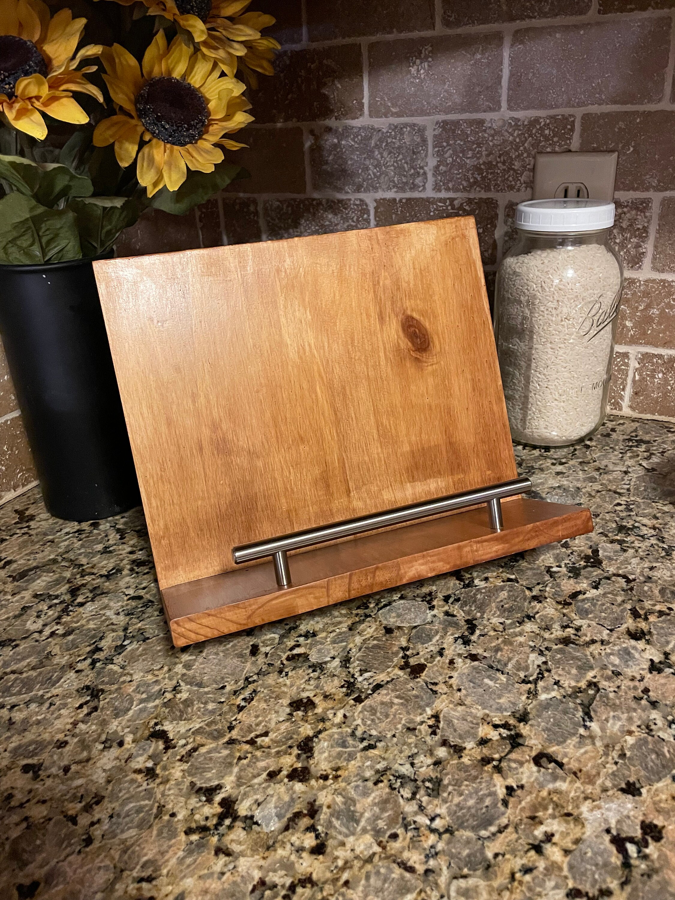 Cookbook Stand, Kitchen Book Stand, Book Stand, Book Holder, Cookbook