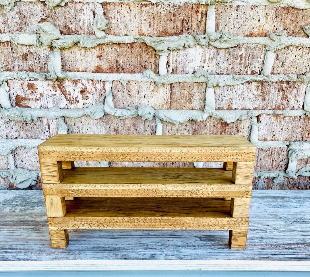 Set of 3 Wood Riser, Plant Riser, Farmhouse Riser, Rustic Riser, Wooden ...