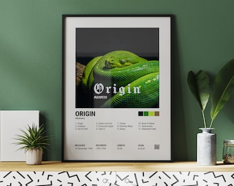 Custom Album Cover Poster - Personalized Music Wall Art