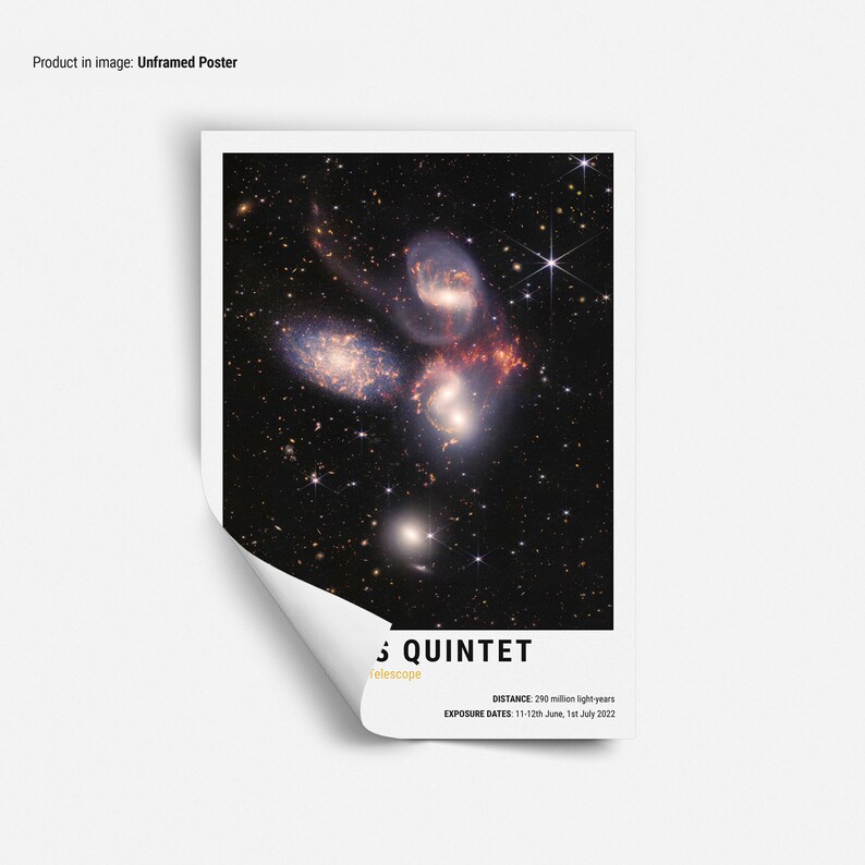 NASA Carina Nebula (set of 3), James Webb Telescope Space Art Posters ...