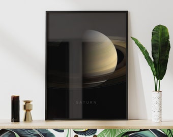 Mercury Poster | Space Posters | Space Wall Art | Space Prints | Space Decor | Outer Space Artwork | Mercury Print | Mercury From Space