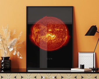 The Sun Solar Star Art Print