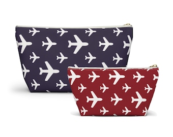 Travel Bag, Zipper Pouch, Makeup Bag, Cosmetics Bag, Accessory Pouch, Accessories Bag, Flight Attendant Gift