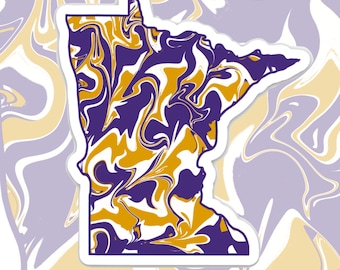 Vikings Sticker, Vikings Gift, Minnesota Vikings