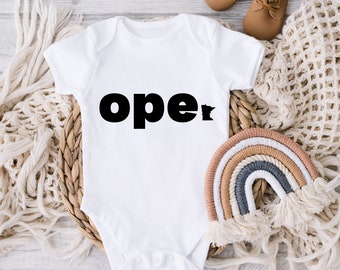 Minnesota Ope Onesie, MN Baby Gift *More colors available* Minnesota Baby Onesie, Baby Boy Onesie, Baby girl Onesie, Minnesota Baby Clothing