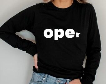 Minnesota Ope Long Sleeve Tee, Minnesota Shirt, Ope, Minnesota Gift