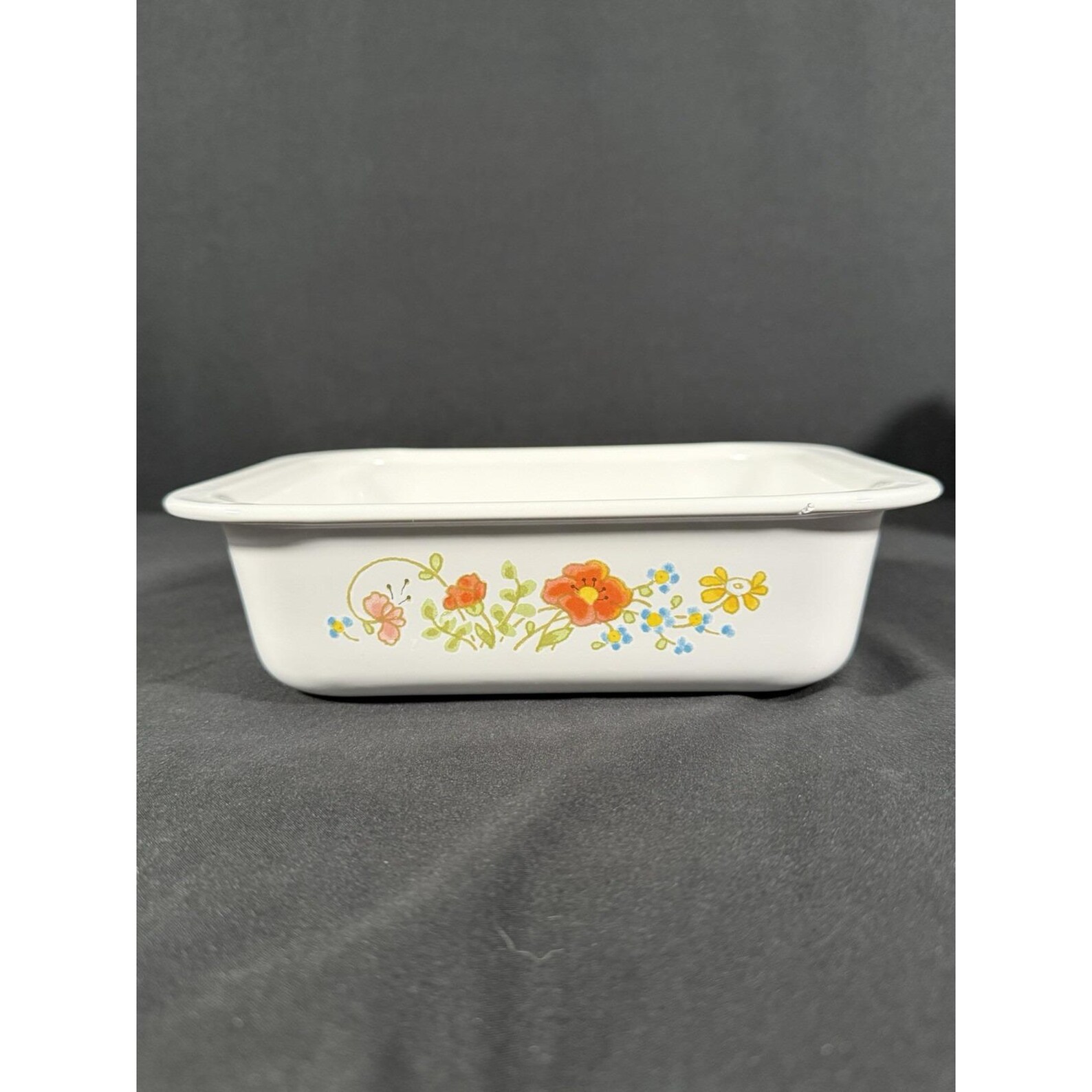 Corning Ware Wildflower 6 Pc Set 1qt Casserole & Lid, Microwave 2 ...