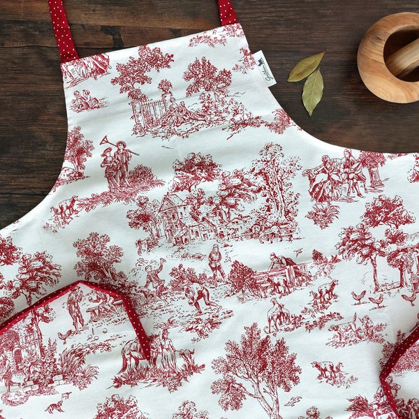 Cooking and baking apron "Romantic"