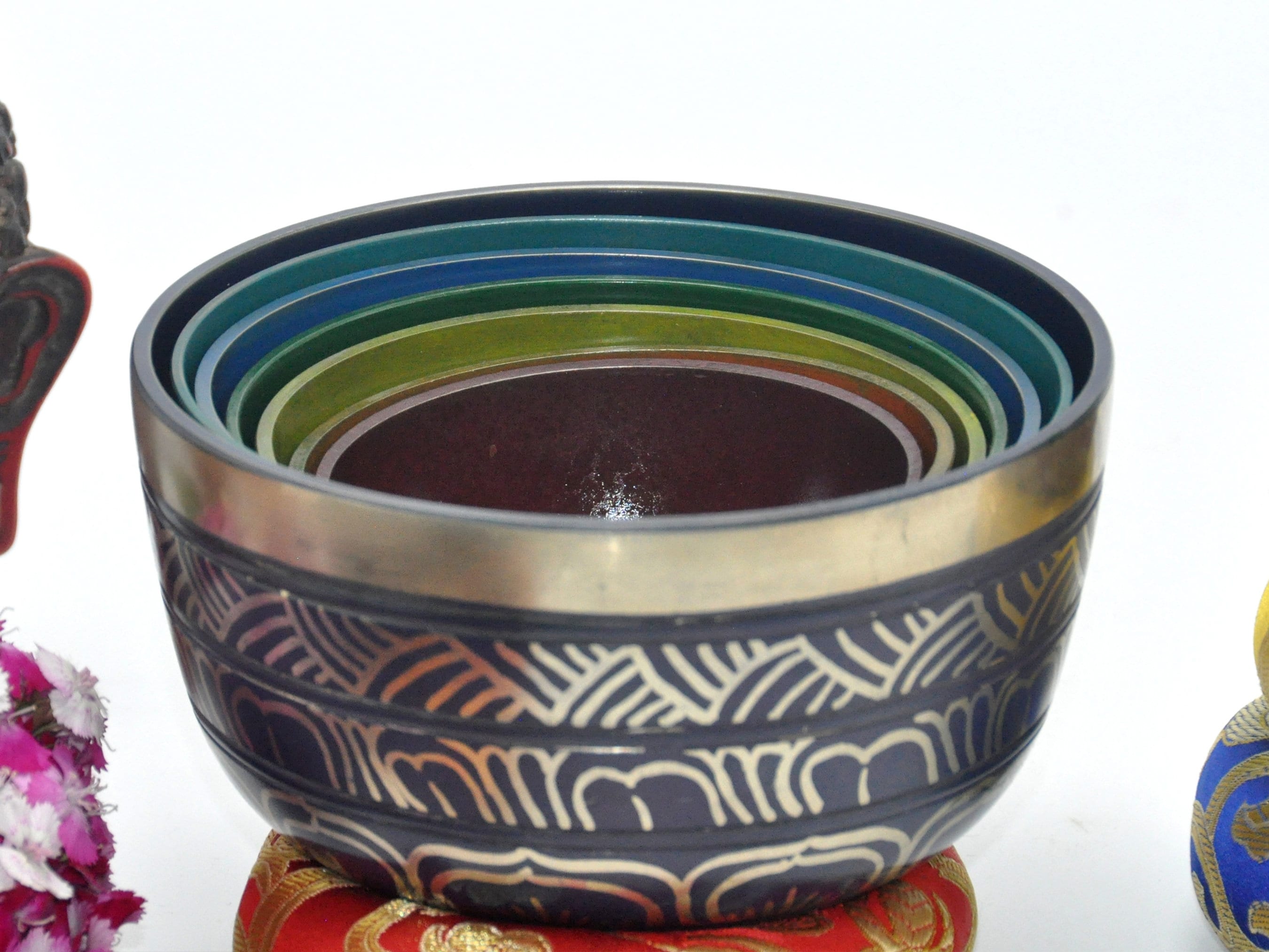 7 Chakra Tibetan Singing Bowl Chakra Healing Singing Bowl Set Of 7 ...