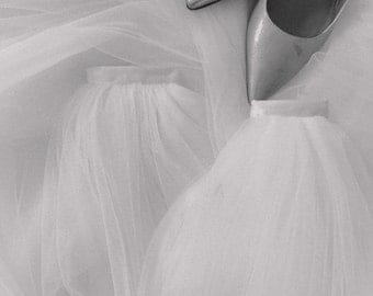 Bridal Veil Material Sample | Tulle Sample