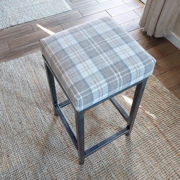 Customized Fabric Counter Stools - Bar Stools - Breakfast Bar Stools - Counter Stools - Fabric Bar Stools  - Customized Stool - Dining Chair