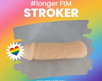 FtM LoNGeR Stroker! Realistic Self Pleasure Stroking Packer - FREE SHIPPING! - Mature Content