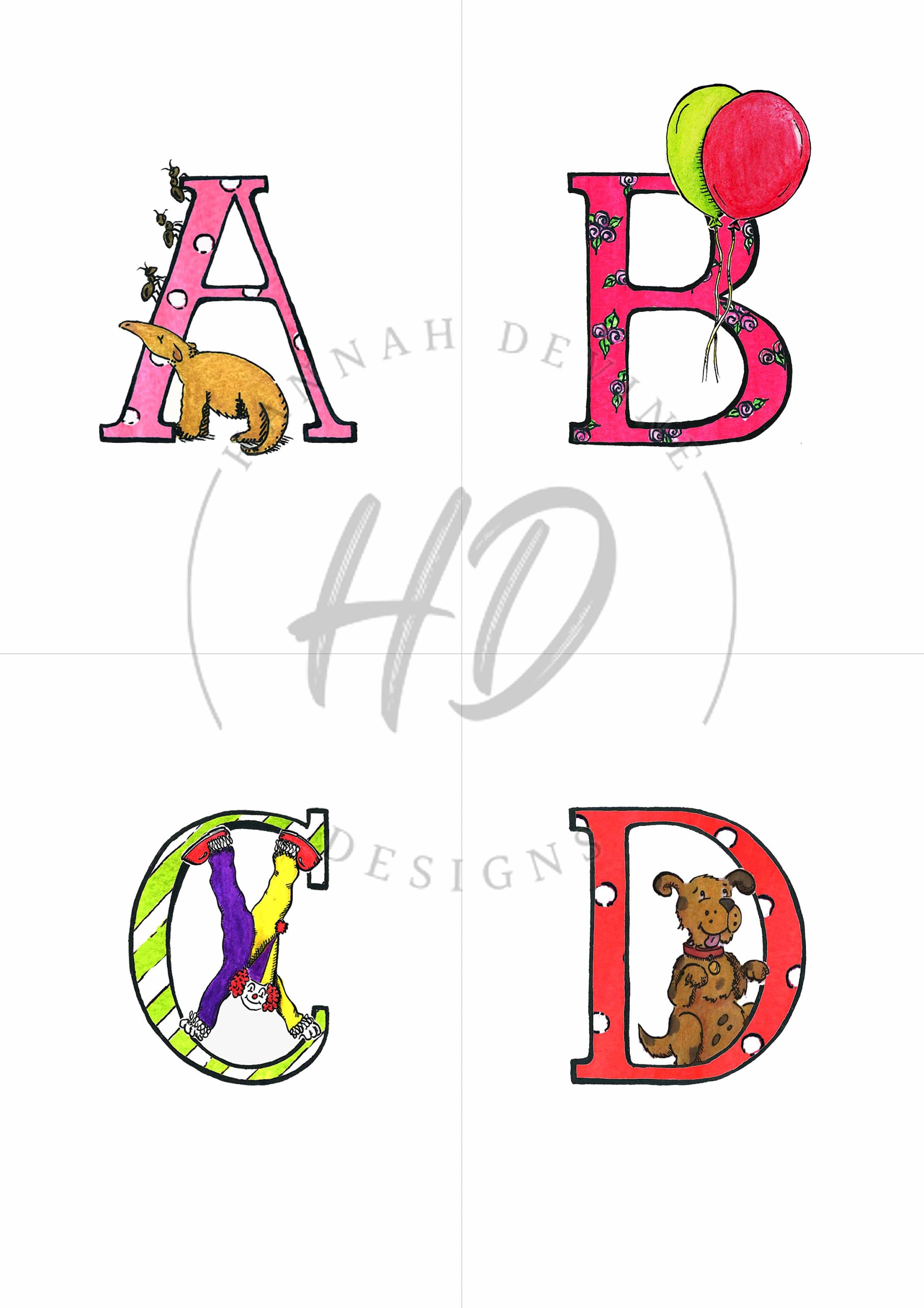 Printable Alphabet Cards Classroom Decor Toddlers Preschool Etsy