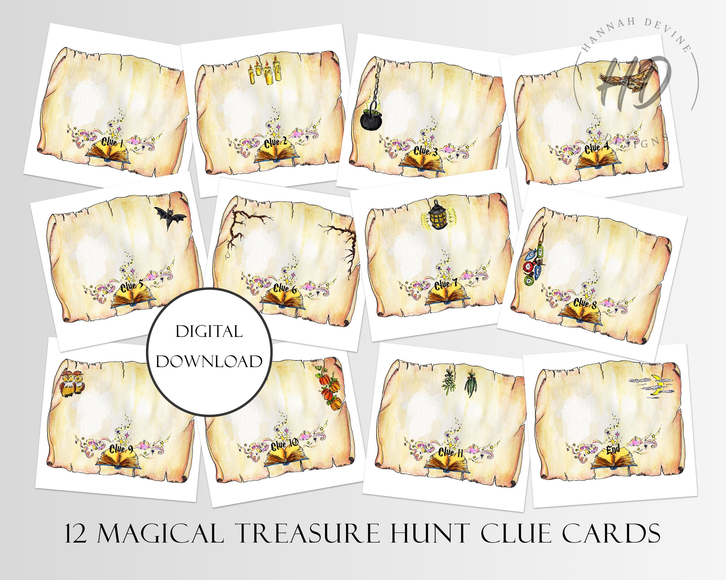 Witches and Wizards Quest: Printable Magic Adventure Game (Digital Download)