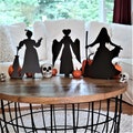 Hocus Pocus Halloween Decorations, Hocus Pocus Halloween D\u00e9cor, Sanderson Sisters, Tabletop Figures, Winnifred, Mary, Sarah, Shadow Figures