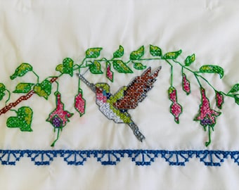 Funda de almohada de colibrí: ropa de cama inspirada en la naturaleza