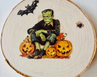 Placas decorativas de madera de abedul de temporada