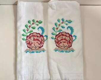 Toallas de felpa bordadas