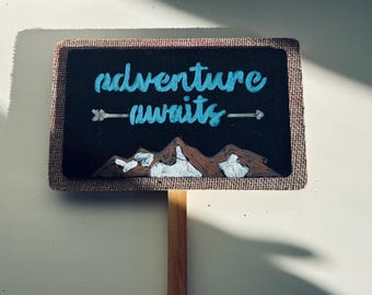 Estaca decorativa para jardín o patio