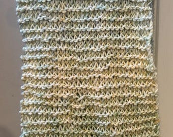 Lightweight Knit Scarf for Spring Mornings, Non-Bulky Neck Warmth