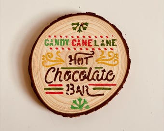 Adornos decorativos de madera