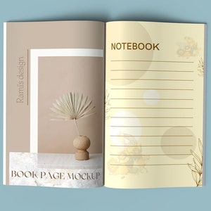 Kdp Book Mockups Bundle, Kdp A Plus Content Mockup Bundle, Open Book ...