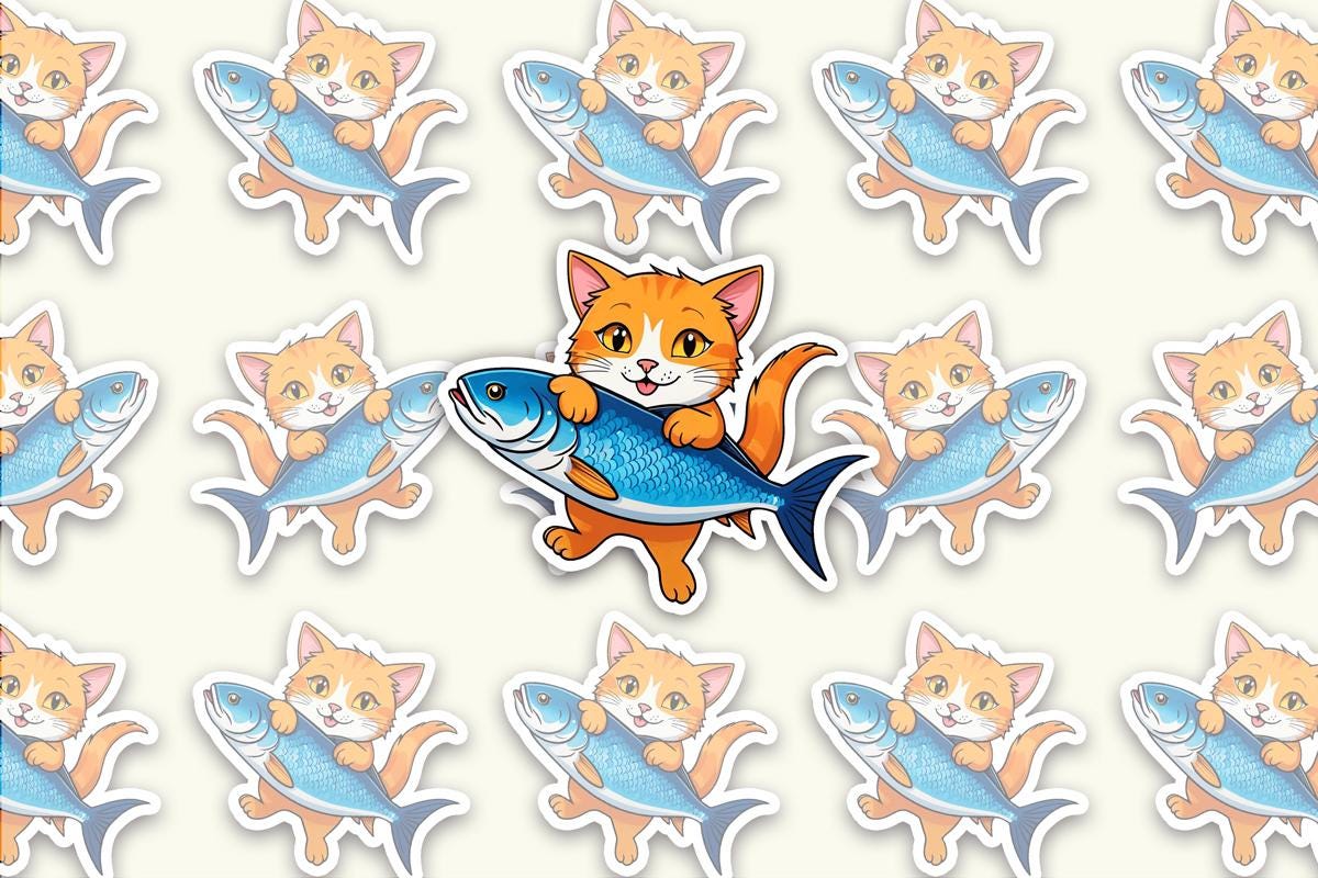 Editable Sticker Pile Mockup for Branding, Mockup Die Cut Sticker ...