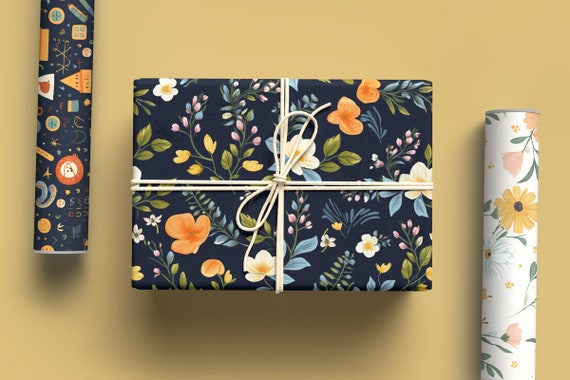 Pine Kaleidoscope Wrapping paper — Kristin MacKenzie Design