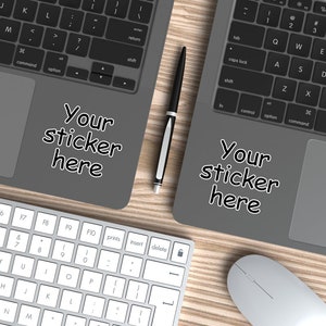 Two Laptops Stickers Mockup Psd and Jpg, Laptop Mockup for Your Stickers, Macbook Stickers Mockup,  Psd branding stickers Mockup