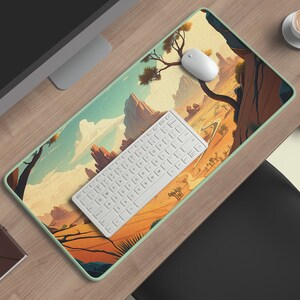 Desk Mat Mockup Fully Editable, Keyboard and Mouse Pad Mockup PSD ...