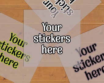 Editable dTF transfer mockup, Customizable DTF transfer presentation, Editable stickers sheet mockup, DTF transfer showcase, DTF mockup