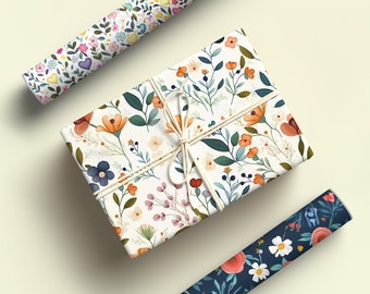 Gift Wrapping Paper Mockup PSD, Digital patterns listing mockup, Fabric Pattern mockup, Folded Fabrics Mockup, Elegant wrapping paper mockup