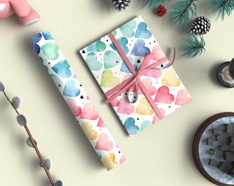 Present Wrapping Paper Mockup, Customizable paper mockup, Mockup for gift packaging, Elegant gift wrap mockup, Creative present mockup,