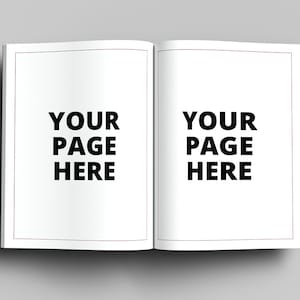 Flying Open Book Mockup Psd and Jpg, Open Book Mockup 8.5 x 11 Inch, Notebook Pages Mockup 8.5 x 11 Inch, Notebbok Interior 8.5 x 11 Inch
