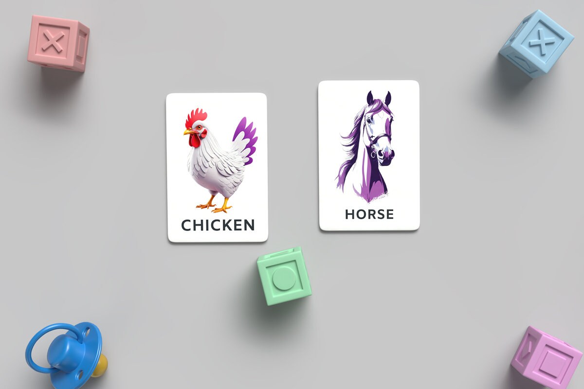 Flashcards Design Editable Flashcards Mockup PSD, Kids Flashcards Editable Mockup ...