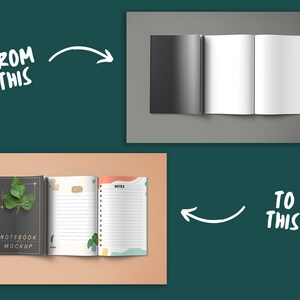 Soft Cover Open and Closed Book Mockup, Kdp Book Cover and Pages Mockup ...